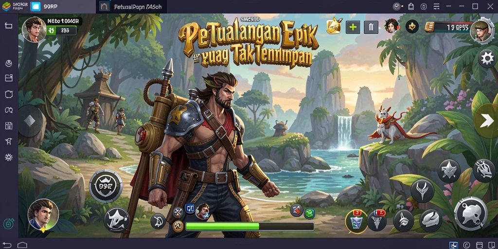 Gameplay seru dan menantang dalam 99RP.