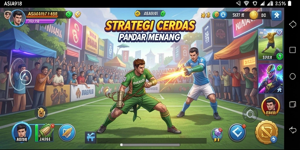 Screenshot gameplay ASIA918 menunjukkan strategi dan taktik yang mendebarkan.