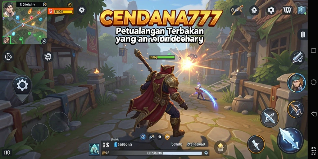 Tangkapan layar gameplay CENDANA777 menampilkan aksi menjelajahi dunia terbuka.