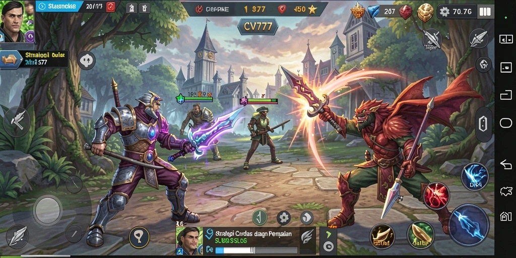 Gameplay seru CV777 yang menantang dan mendebarkan.