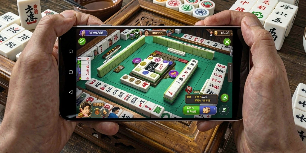 Tampilan screenshot DEWI288 dengan gameplay Mahjong yang menarik.