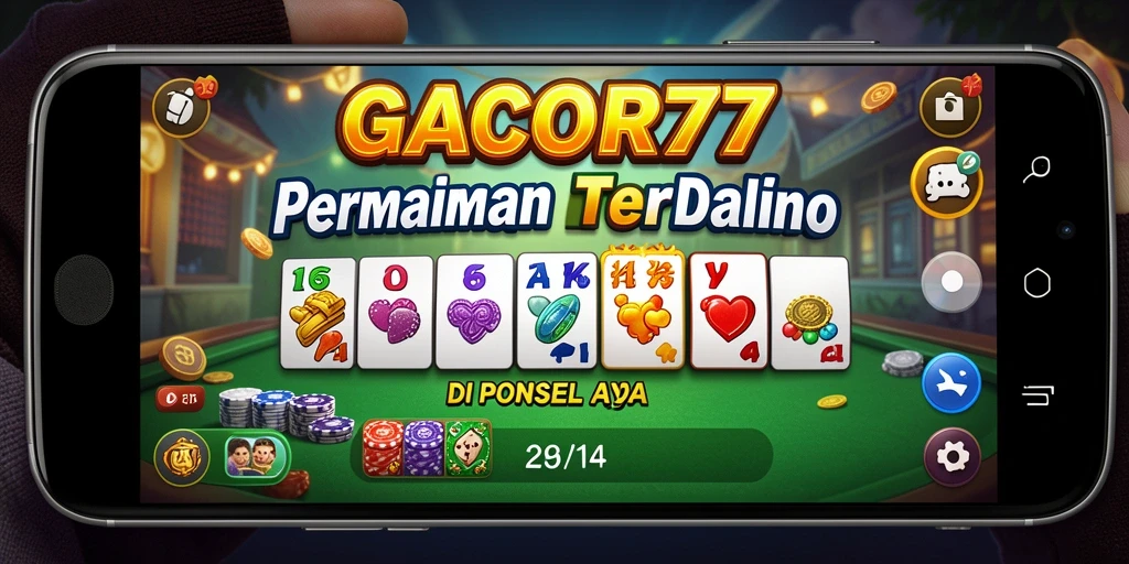 Tampilan gameplay GACOR77 yang memikat dan interaktif.