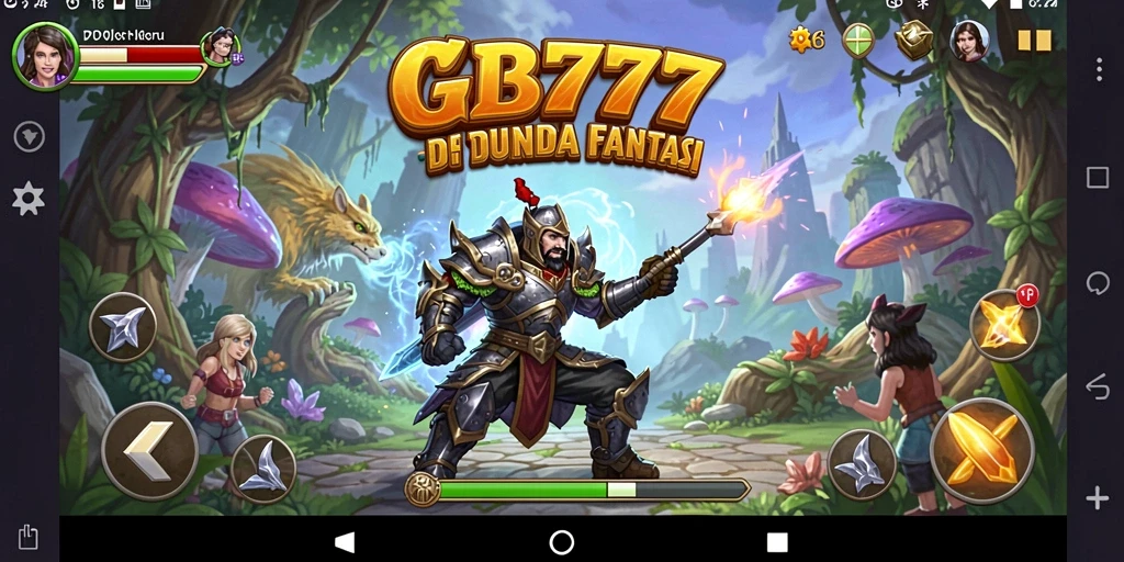Tampilan gameplay menakjubkan dari GB777 dengan petualangan seru.