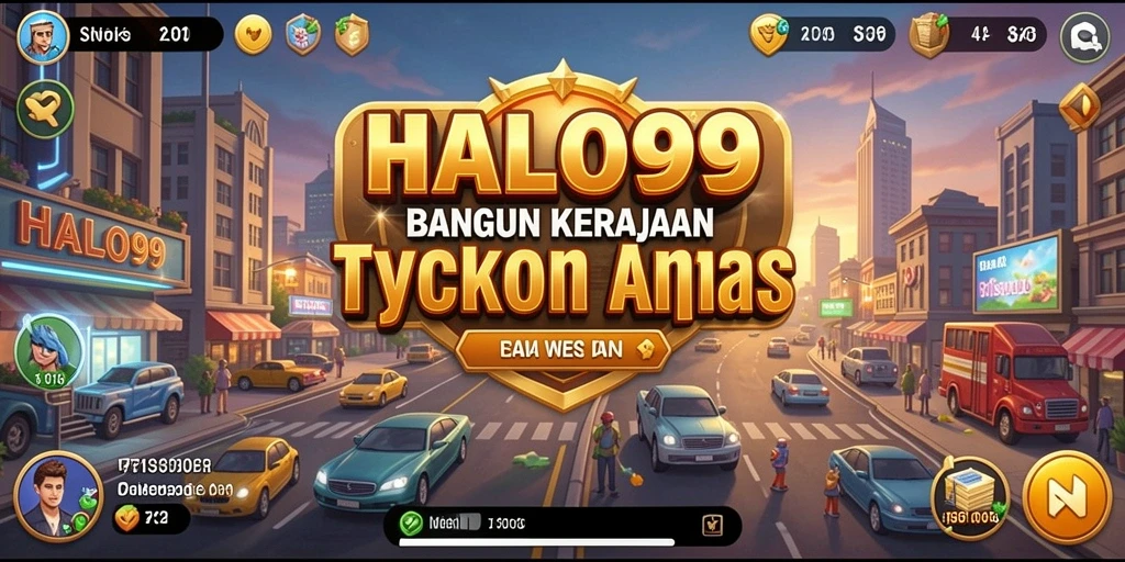 Tampilan gameplay HALO99 yang menarik dan interaktif.
