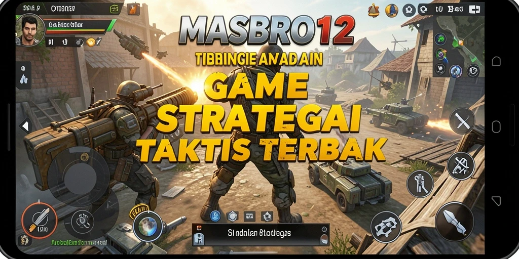 Tampilan gameplay MASBRO12 yang seru dan penuh strategi.