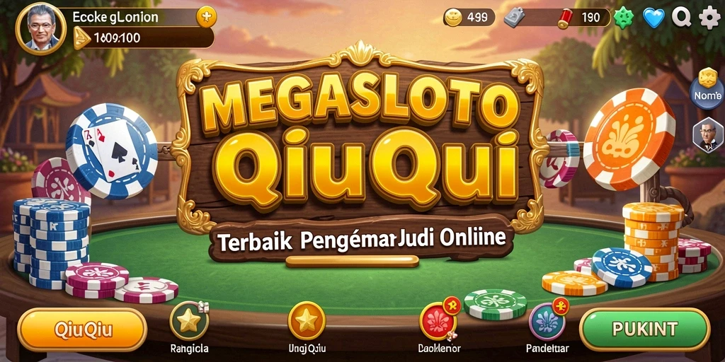 Tampilan gameplay QiuQiu yang menegangkan di MEGASLOTO.