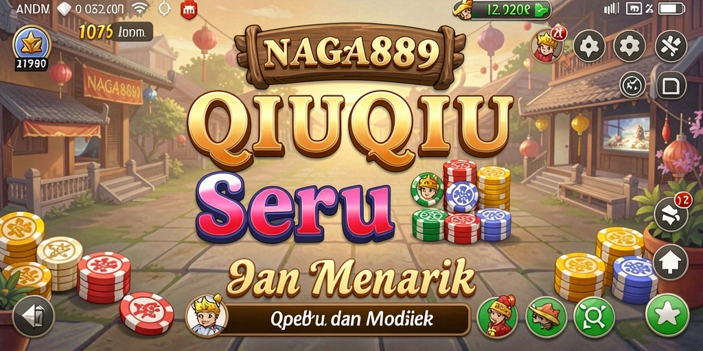 Screenshot gameplay NAGA889 menunjukkan aksi seru QiuQiu.