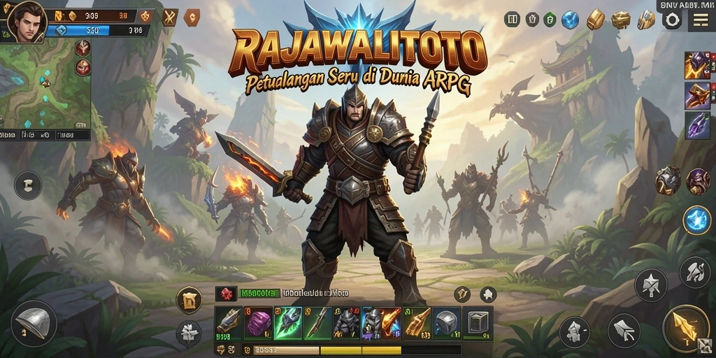 Tangkapan layar gameplay epic dari RAJAWALITOTO yang menampilkan pertarungan seru.