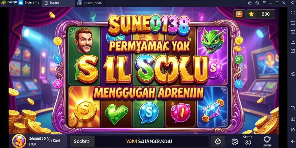 Screenshot gameplay SUNEO138 menampilkan keseruan putaran slot yang menarik.