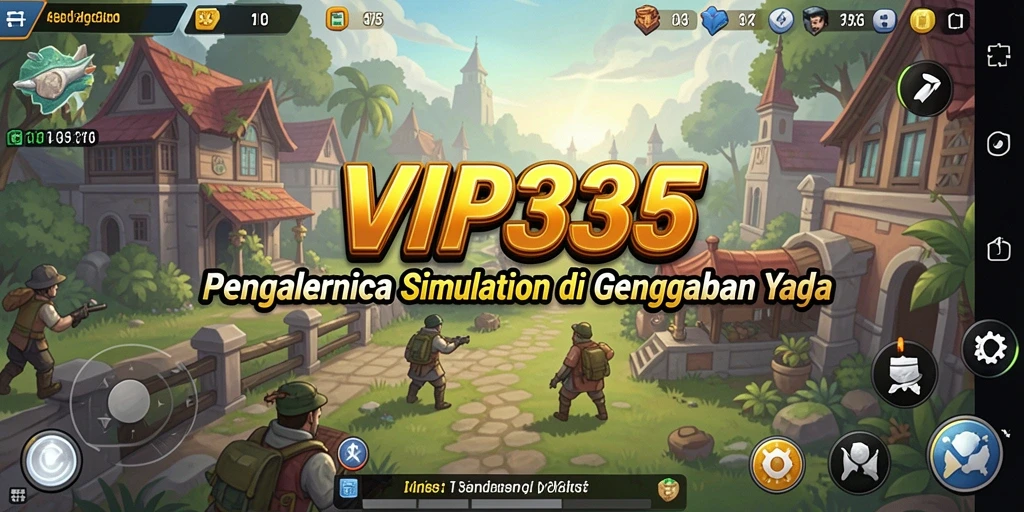 Tampilan gameplay menarik dari VIP333 dalam dunia Simulation.